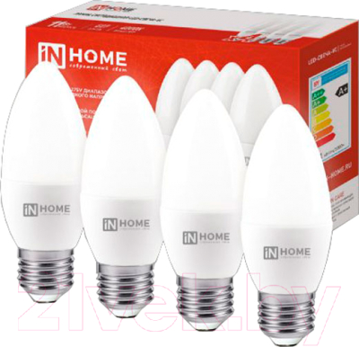 Набор ламп INhome LED-Свеча-VC / 4690612052342 - фото