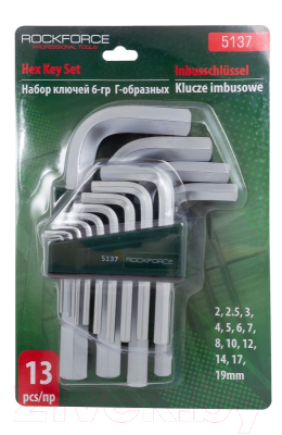 Набор ключей RockForce RF-5137