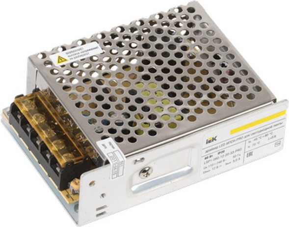 Драйвер для светодиодной ленты IEK LSP1-060-12-20-33-PRO - фото