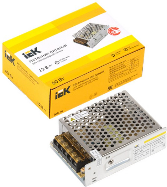 Драйвер для светодиодной ленты IEK LSP1-060-12-20-33-PRO