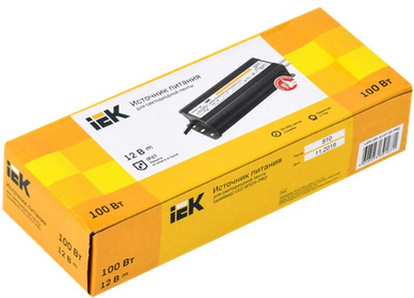 Драйвер для светодиодной ленты IEK LSP1-100-12-67-33-PRO