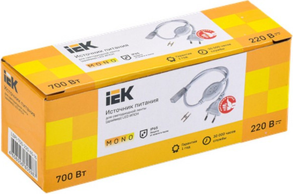 Драйвер для светодиодной ленты IEK LSP1-700-220-65-16