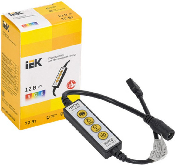 Контроллер для дюралайта IEK LSC2-RGB-072-K-20-12-W