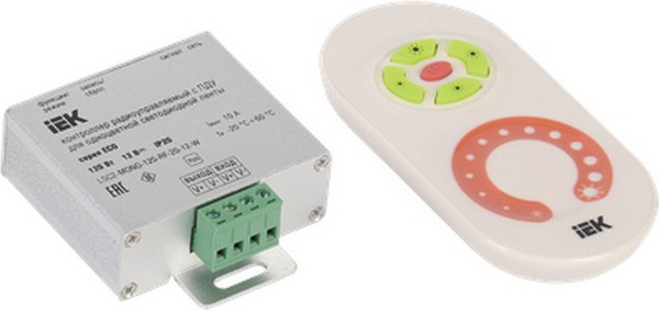 Контроллер для дюралайта IEK LSC1-MONO-120-RF-20-12-W - фото