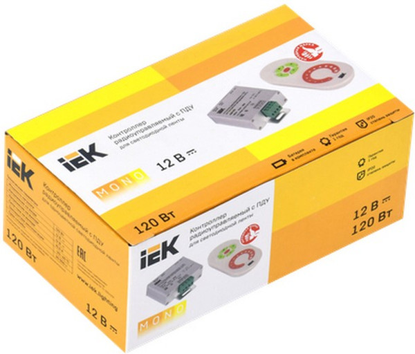 Контроллер для дюралайта IEK LSC1-MONO-120-RF-20-12-W