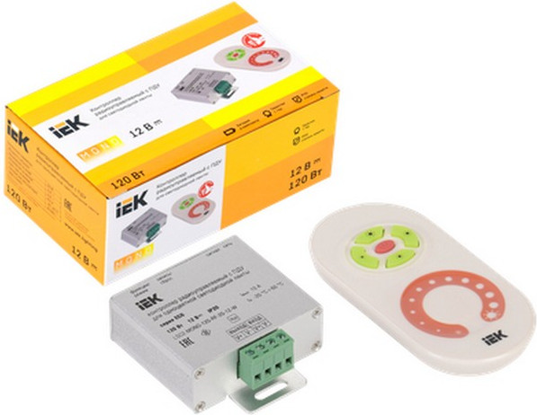 Контроллер для дюралайта IEK LSC1-MONO-120-RF-20-12-W