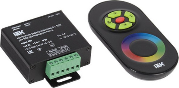 Контроллер для дюралайта IEK LSC1-RGB-144-RF-20-12-B - фото