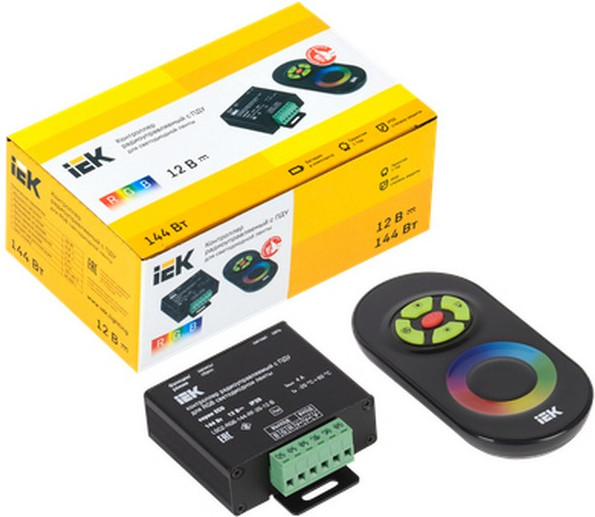 Контроллер для дюралайта IEK LSC1-RGB-144-RF-20-12-B