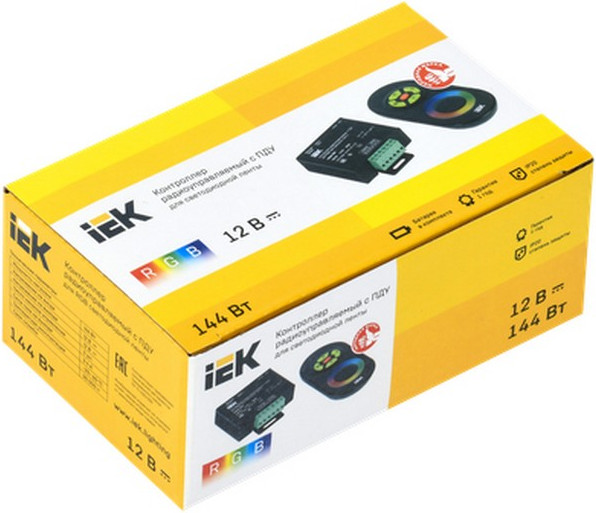 Контроллер для дюралайта IEK LSC1-RGB-144-RF-20-12-B