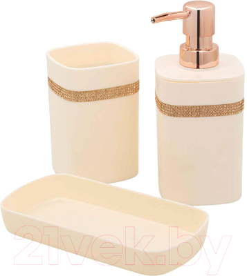 Набор аксессуаров для ванной La and Te beaute LT-BSP-11WH - фото