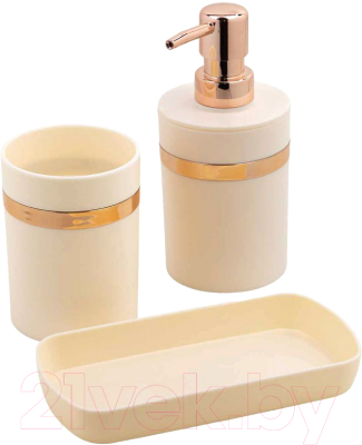 Набор аксессуаров для ванной La and Te beaute LT-BSP-12WH - фото