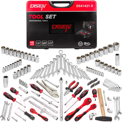 Универсальный набор инструментов Disen DS41421-5 - фото