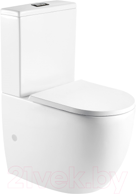 Унитаз напольный WeltWasser Merzbach 011 XL GL-WT - фото