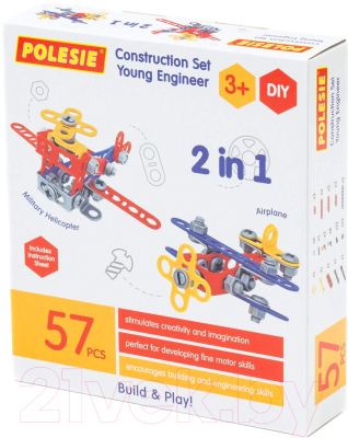 Конструктор Полесье Изобретатель / 72962 - фото