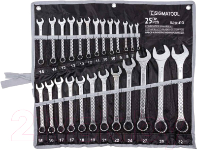Набор ключей Sigmatool 5261PD - фото