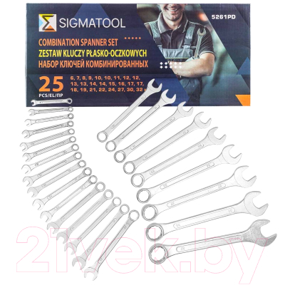 Набор ключей Sigmatool 5261PD