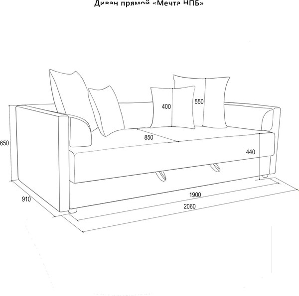 Тахта Аквилон Мечта НПБ