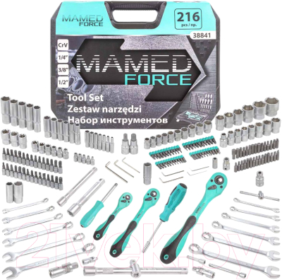 Универсальный набор инструментов MAMEDFORCE MF-38841 - фото