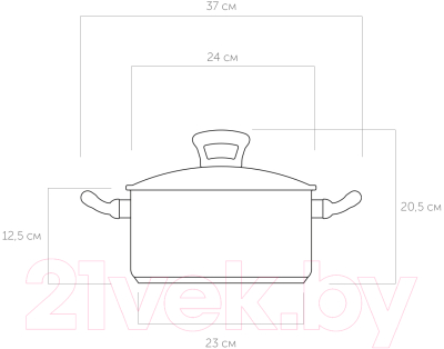 Кастрюля Nadoba Vikki 796111