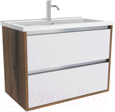 Тумба с умывальником ЗОВ Женева 60 / J60LA0MWMC1A-E60 - фото