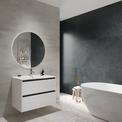 Тумба с умывальником ЗОВ Женева 60 / J60LWP0MWMC1B-ID80