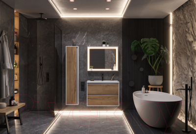 Тумба с умывальником ЗОВ Женева 60 / J60LWP0MHMC1A-E60