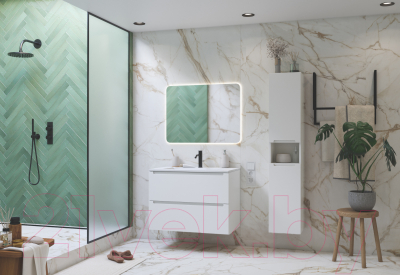 Тумба с умывальником ЗОВ Эридан 60 / E60LWP0M9003MKV5-ID60