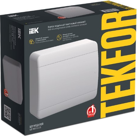 Бокс пластиковый IEK TF5-KP13-N-12-41-K01-K01