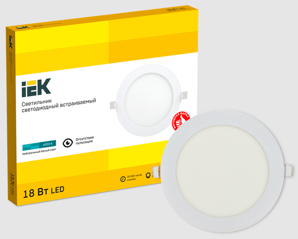 Точечный светильник IEK LDVO0-1607-1-18-K01