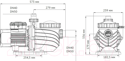 Насос для бассейна Unipump Jet Pool Spp 2200FC / 25180