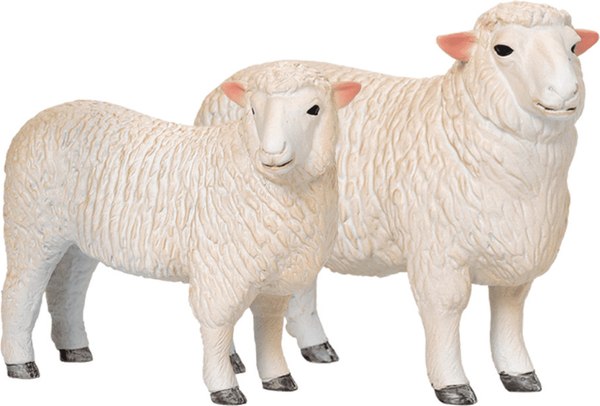 Набор фигурок коллекционных Konik Овца и баран ромни / AMF-18 - фото