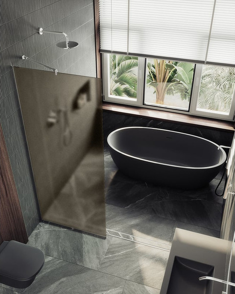 Душевая стенка MaybahGlass 89x195 / MGD-692-5у