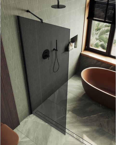 Душевая стенка MaybahGlass 89x195 / MGD-693-6ш