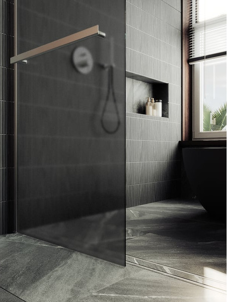 Душевая стенка MaybahGlass 89x195 / MGD-736-5ш