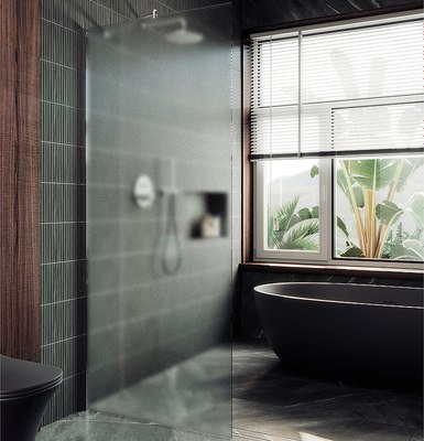 Душевая стенка MaybahGlass 89x195 / MGD-690-4ш