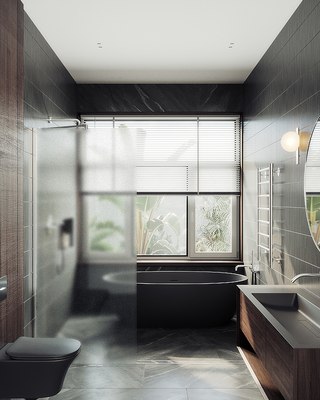 Душевая стенка MaybahGlass 89x195 / MGD-690-4ш