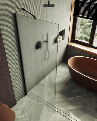 Душевая стенка MaybahGlass 89x195 / MGD-690-6ш