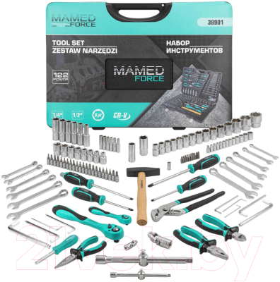 Универсальный набор инструментов MAMEDFORCE MF-38901 - фото