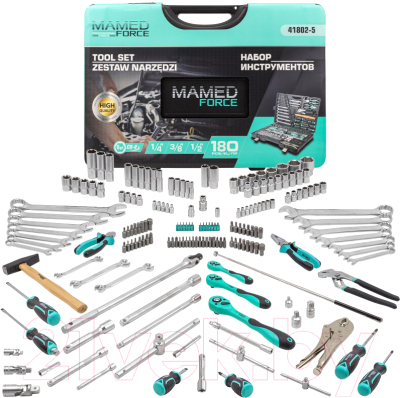 Универсальный набор инструментов MAMEDFORCE MF-41802-5 - фото