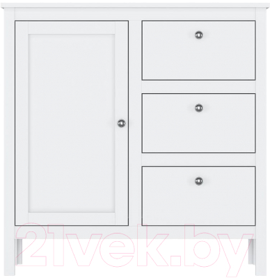 Тумба Black Red White Ewa KOM1D3S/95 - фото