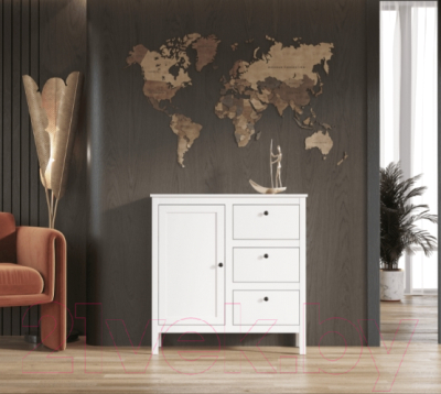 Тумба Black Red White Ewa KOM1D3S/95