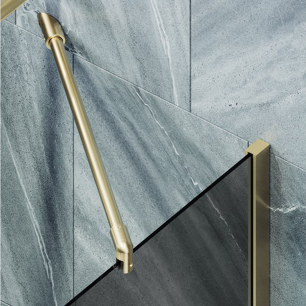 Стеклянная шторка для ванны MaybahGlass MGV-81-3ш