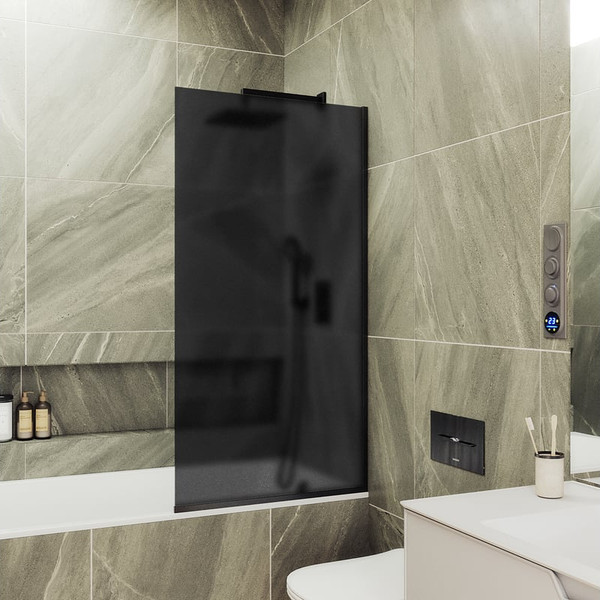Стеклянная шторка для ванны MaybahGlass MGV-87-3у