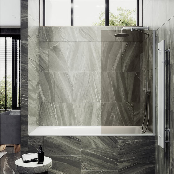 Стеклянная шторка для ванны MaybahGlass MGV-70-1ш