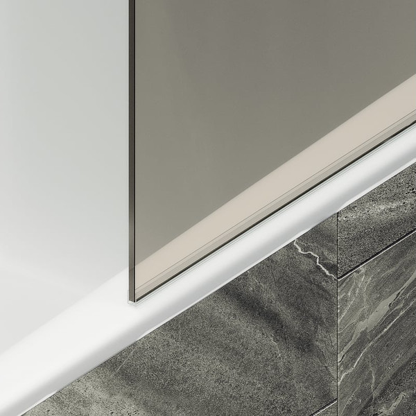 Стеклянная шторка для ванны MaybahGlass MGV-70-1ш
