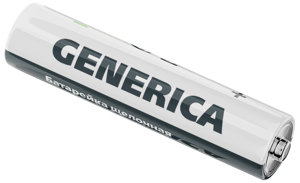Комплект батареек Generica Alkaline LR03/AAA / ABT-LR03-ST-L04-G