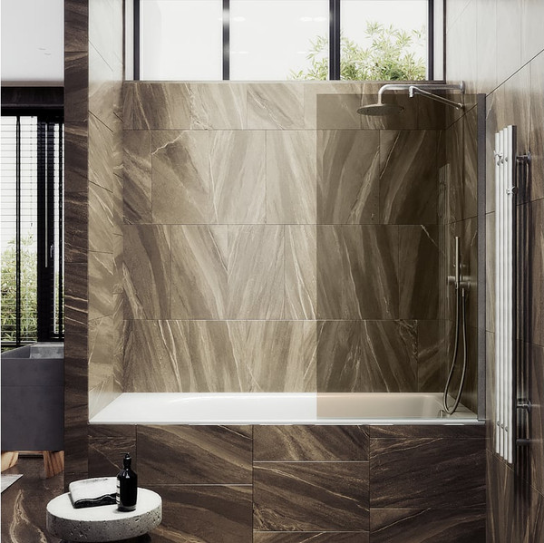 Стеклянная шторка для ванны MaybahGlass MGV-71-5ш