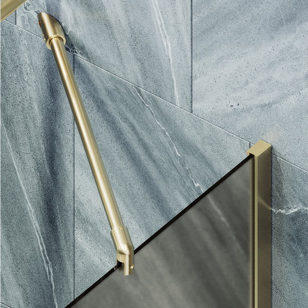 Стеклянная шторка для ванны MaybahGlass MGV-77-3ш