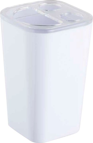 Стакан для зубной щетки и пасты Bisk Simple 06349 - фото