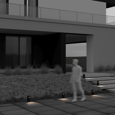 Светильник уличный Maytoni Cave O468FL-L3B3K